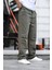 Erkek Kargo Cep Baggy Pantolon 1