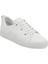 Beyaz Hakiki Deri Erkek Sneaker - E24I1AY56635-A26 5