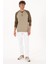 Erkek Haki Sweatshirt 50315420-VR027 4