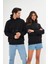 Unisex Oversize Kanguru Cepli Sweatshirt 3