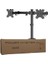 PM-052 13-27'' Mekanik Çift Kol Lcd-Led Monitör Tutucu Masa Stand Askı Aparatı 6