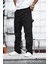 Erkek Kargo Cep Baggy Pantolon 3