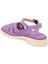 Lila Hakiki Deri Kadın Sandalet - K24Y1SN67157-S1T 6