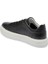 Siyah Hakiki Deri Erkek Sneaker - E24I1AY56637-A23 6
