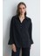 Rahat Kesim Modal Gömlek - Siyah 1