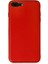 iPhone 7 Plus Kılıf Coco Deri Silikon Kapak - Kırmızı 1