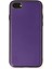iPhone 7 Kılıf Coco Deri Silikon Kapak - Mor 1