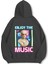Unisex Sweatshirt Oversize Hoodie Enjoy The Music 4