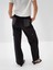 Kadın Siyah Lüks Dokulu Soft Kadife Oversize Pantolon 6