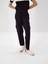Kadın Lacivert Doğal Yün Dokulu Regular Fit Pantolon 6