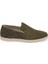 Yeşil Hakiki Nubuk Deri Erkek Loafer - E24I1AY56695-G98 7