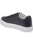Lacivert Hakiki Deri Erkek Sneaker - E24I1AY56697-A38 6
