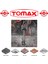 Tomax Sds Plus 10X210 mm 4 Elmaslı Beton ve Duvar Delme Matkap Ucu 10'lu Paket– Crmo 3