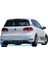 Volkswagen Golf 6 Rieger Difüzör (Plastik) (( Parlak Siyah )) (( Egzoz Hariç )) 1