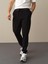 Erkek Siyah Regular Fit Jogger Pantolon 6