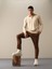 Erkek Camel Regular Fit Pantolon 6