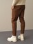 Erkek Camel Regular Fit Pantolon 8