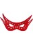 Mulvxbrf BRF02 Deri Kırmızı Parti Maskesi (Mulvix) 2