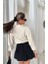 Siyah Dantel Detaylı Bluz 3