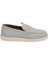 Gri Hakiki Deri Erkek Loafer - E24I1AY56705-H1Y 7