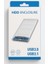 Zilevo 2.5 Inç Sata Hdd/ssd Harici Disk Kutusu, USB 3.0/3.1 Type-C, Şeffaf 2