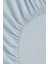 Scatt Nevresim Takımı Çift Kişilik Lastikli Çarşaf (200X220 Cm) Mavi 6