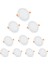 10 Adet 6W Slim Panel LED Spot (Beyaz Işık) 1