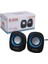 D-05A Mini 5 Watt Aux 2.0 Multimedia 1+1 USB Speaker - Hoparlör 4
