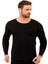 Erkek Siyah Termal Üst Fanilia 2