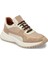 Bej Deri-Tekstil Erkek Sneaker - E24I1AY56712-B79 6
