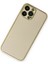 iPhone 13 Pro Kılıf Coco Deri Silikon Kapak - Gold 3