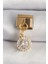 Bfs 316L Çelik Gold Renk Sallantı Daire Zirkon Taşlı Nomination Charm 1