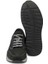 Siyah Hakiki Nubuk Deri Erkek Sneaker - E24I1AY56739-A64 8