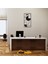 Modern Geometrik Metal Duvar Dekoru Tablosu | Lazer Kesim Siyah Şık Salon Aksesuarı 5