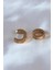 Bfs 316L Çelik Gold Renk Sıkıştırmalı Erkek Küpe 2