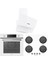 Ankastre Set Beyaz ( HVW6MV - HDG6C2GWTK - HO3158W ) 1