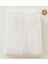 Velur %100 Pamuk Otel Tipi Doğal Banyo Havlusu - Beyaz 1