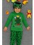 Çocuklar Için Göz Maskeli Karakter Baskılı %100 Pamuk 3 Lü Pijama Takımları 1