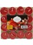 16 Parça Kırmızı Tea Light Yuvarlak Mum (4887) 1