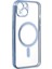 iPhone 14 Plus Kılıf Magneticsafe Lazer Silikon - Sierra Blue 4
