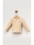 Fitilli Bebe Yaka Pamuklu Uzun Kol Kız Çocuk Sweatshirt 1