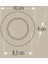 Cata Ct 5258 Siyah Kasa Zepra LED Spot 6W 3 Renkli 2