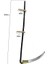 Komple Tırpan - Metal Saplı 6 Parça Set - Ahşap Elcik 70 cm 1
