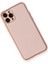 iPhone 11 Pro Kılıf Coco Deri Silikon Kapak - Pembe 3