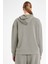 Kadın Fermuarlı Kapüşonlu Sweatshirt 25N-2103 4