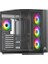 750W 80 BRONZE Seaview PBA4375B Gaming Mid-Tower PC Kasası Siyah 1