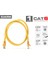 DK-CB-NT6U100Y 1mt Utp Cat6 Patch Kablo Sarı AWG24/7 1