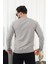 Erkek Kompakt Pamuklu Slim Fit Sweatshirt 4