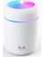 💧 Rgb Işıklı H2O Mini Nemlendirici – Sessiz Ultrasonik Buhar Makinesi, USB Şarjlı, Gece Lambalı Aroma Difüzör (Beyaz / Siyah) 1