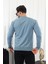 Erkek Kompakt Pamuklu Slim Fit Sweatshirt 4
